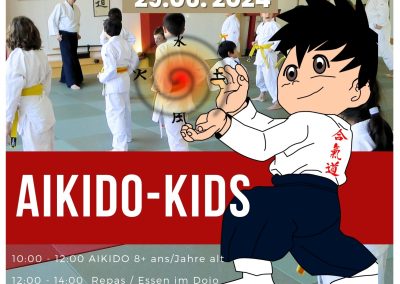 Kids Aikido Seminar, 29 June, Biel