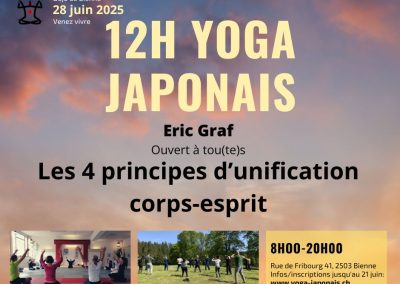 12h Japanese Yoga, 28 June, Biel