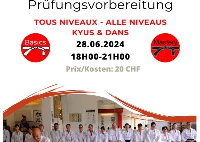 Kyus/Dans preparation seminar, Biel, 28.06.2024