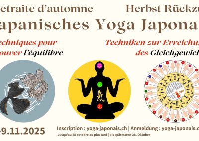 Japanese retreat, Rüti bei Riggisberg, 7-9 November