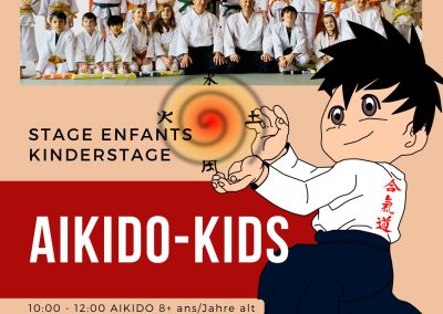 Kids Aikido Seminar, 21st June, Biel